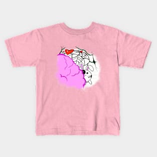 Cotton Candy Bunny World Kids T-Shirt